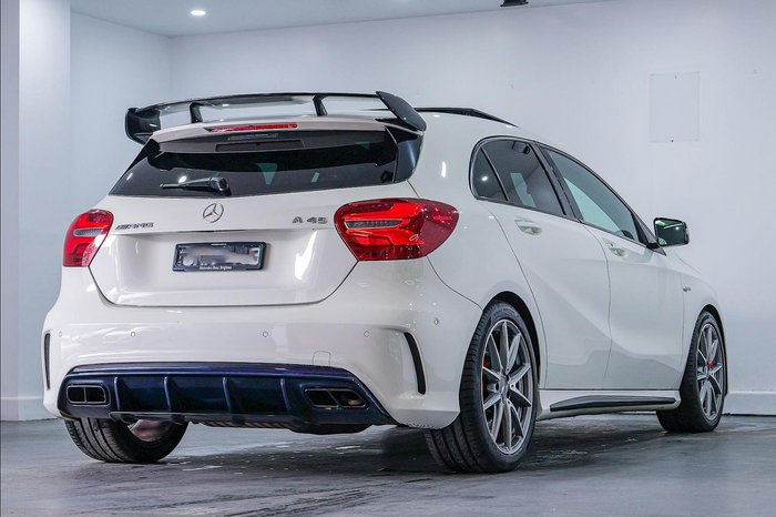 2016 Mercedes-Benz A-Class A45 AMG W176 Four Wheel Drive Cirrus White