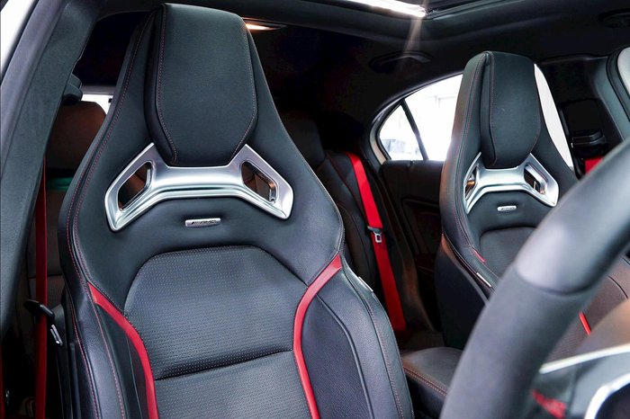 2016 Mercedes-Benz A-Class A45 AMG W176 Four Wheel Drive Cirrus White