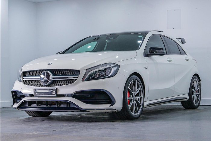 2016 Mercedes-Benz A-Class A45 AMG W176 Four Wheel Drive Cirrus White