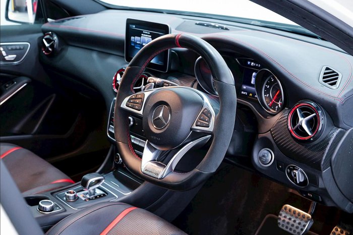 2016 Mercedes-Benz A-Class A45 AMG W176 Four Wheel Drive Cirrus White