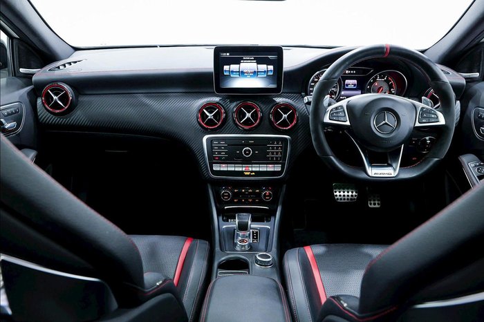 2016 Mercedes-Benz A-Class A45 AMG W176 Four Wheel Drive Cirrus White