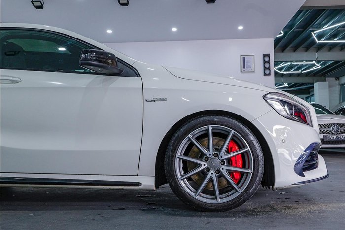 2016 Mercedes-Benz A-Class A45 AMG W176 Four Wheel Drive Cirrus White