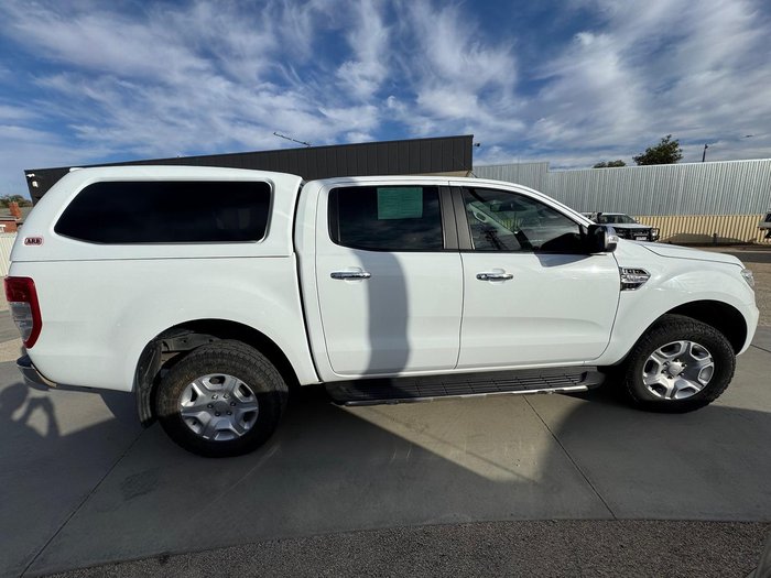 2018 Ford Ranger XLT PX MkII MY18 4X4 Dual Range Frozen White