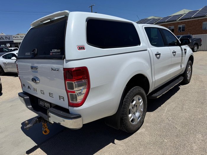 2018 Ford Ranger XLT PX MkII MY18 4X4 Dual Range Frozen White
