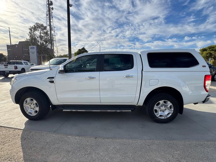 2018 Ford Ranger XLT PX MkII MY18 4X4 Dual Range Frozen White
