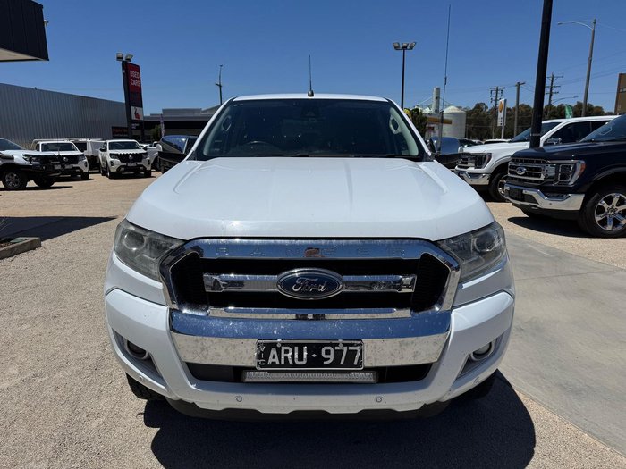 2018 Ford Ranger XLT PX MkII MY18 4X4 Dual Range Frozen White