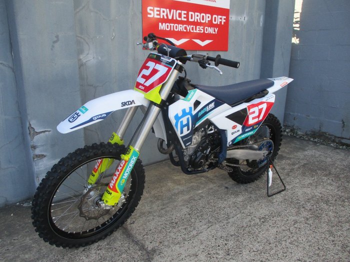 2025 HUSQVARNA FC250 WHITE