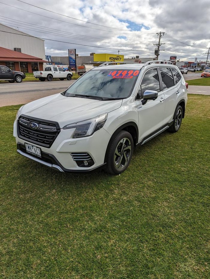 2022 Subaru Forester Hybrid S S5 MY22 AWD Crystal White