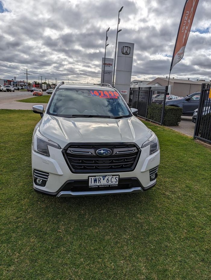 2022 Subaru Forester Hybrid S S5 MY22 AWD Crystal White