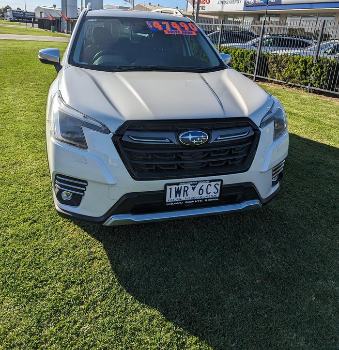 2022 Subaru Forester Hybrid S S5 MY22 AWD Crystal White