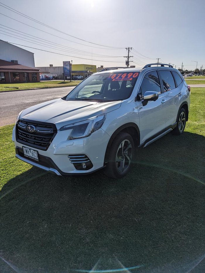 2022 Subaru Forester Hybrid S S5 MY22 AWD Crystal White