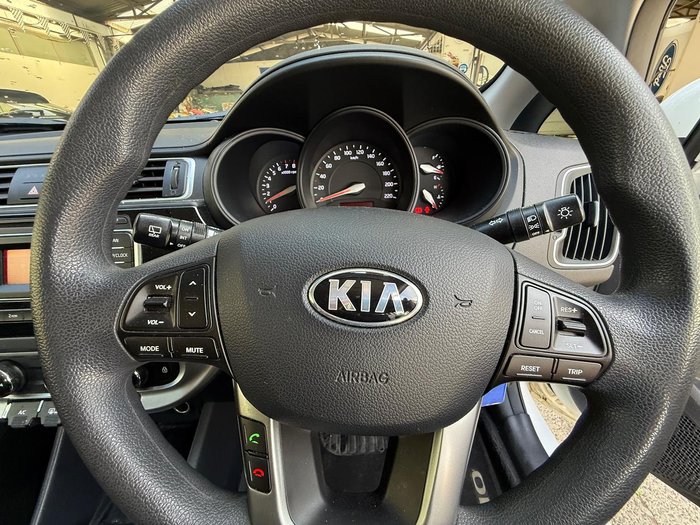 2015 Kia Rio S UB MY15 Clear White