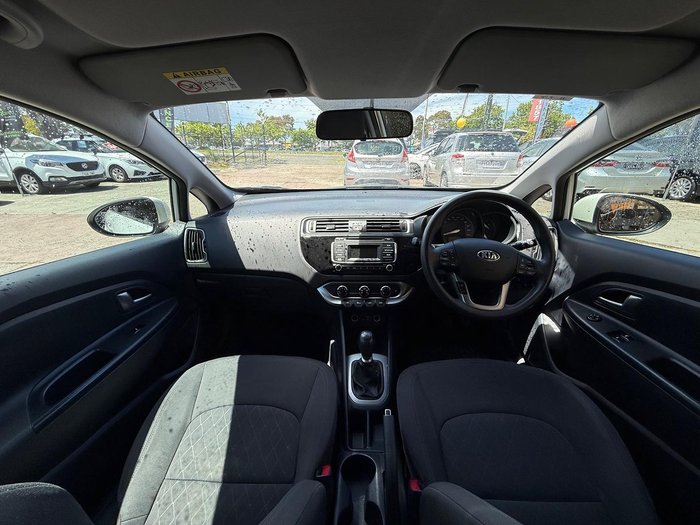 2015 Kia Rio S UB MY15 Clear White
