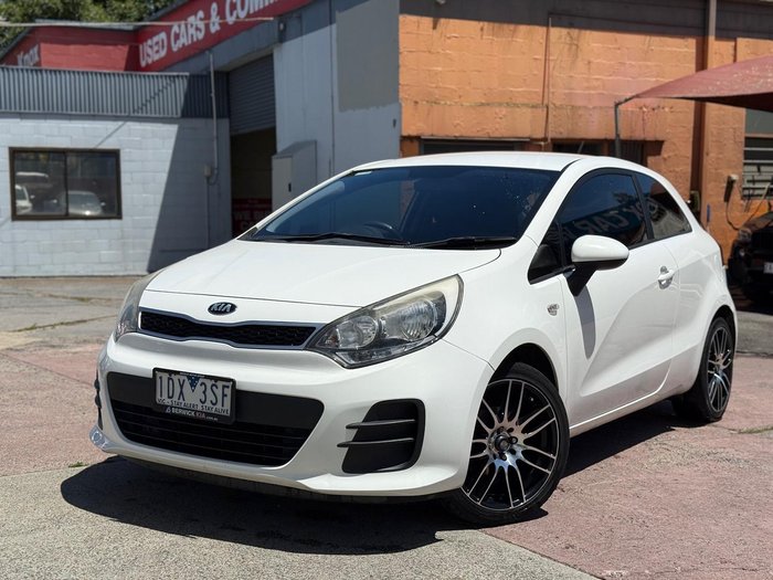 2015 Kia Rio S UB MY15 Clear White