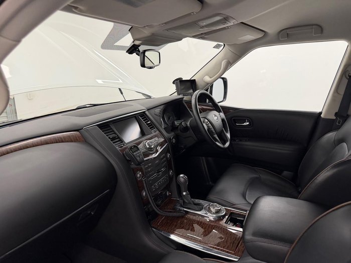 2020 Nissan Patrol Ti Y62 Series 5 MY20 4X4 Dual Range Moonstone White