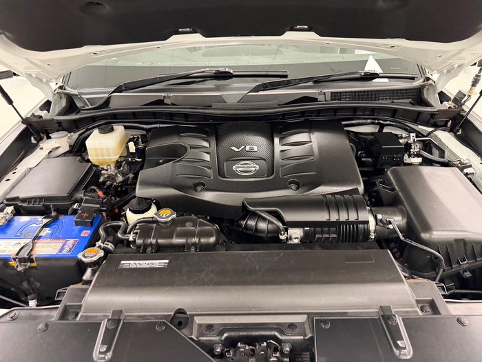 2020 Nissan Patrol Ti Y62 Series 5 MY20 4X4 Dual Range Moonstone White