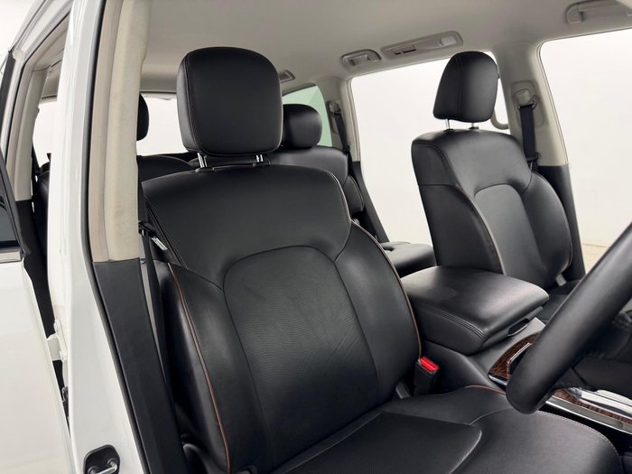 2020 Nissan Patrol Ti Y62 Series 5 MY20 4X4 Dual Range Moonstone White