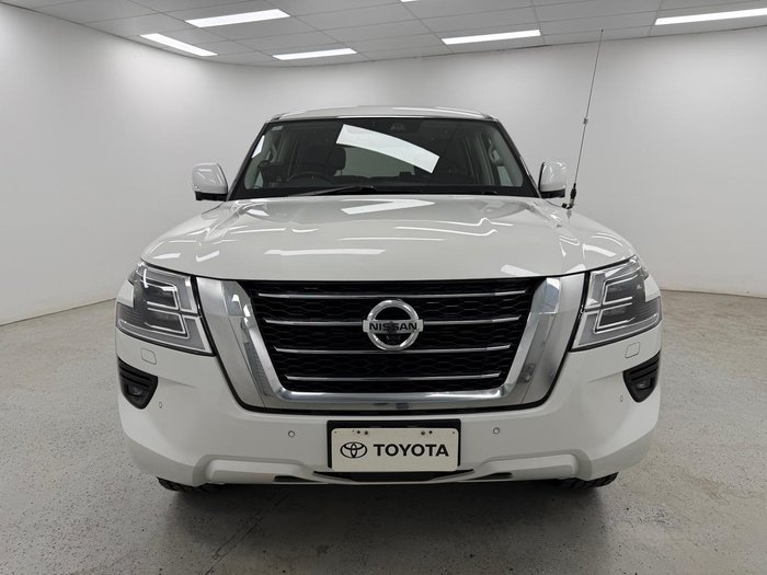 2020 Nissan Patrol Ti Y62 Series 5 MY20 4X4 Dual Range Moonstone White