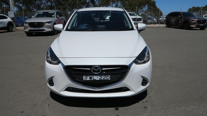 2019 Mazda 2 Genki DJ Series Snowflake White Pearl