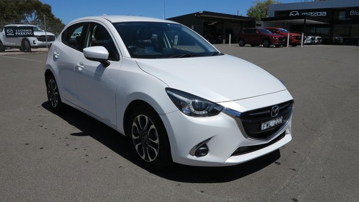 2019 Mazda 2 Genki DJ Series Snowflake White Pearl
