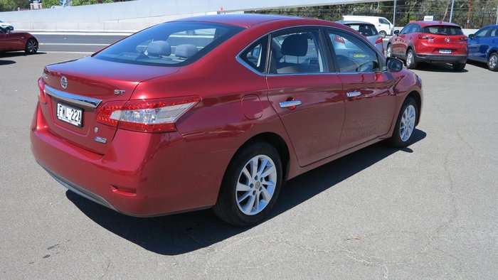 2013 Nissan Pulsar ST B17 Cayenne Red