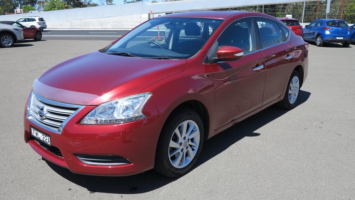 2013 Nissan Pulsar ST B17 Cayenne Red