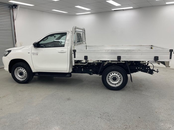 2024 Toyota Hilux SR GUN126R 4X4 Dual Range Glacier White
