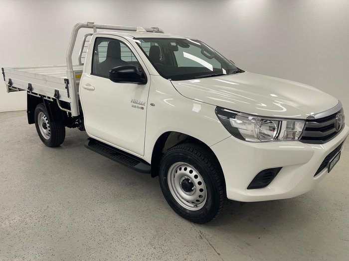 2024 Toyota Hilux SR GUN126R 4X4 Dual Range Glacier White