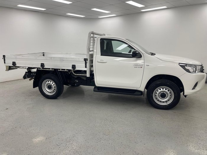2024 Toyota Hilux SR GUN126R 4X4 Dual Range Glacier White