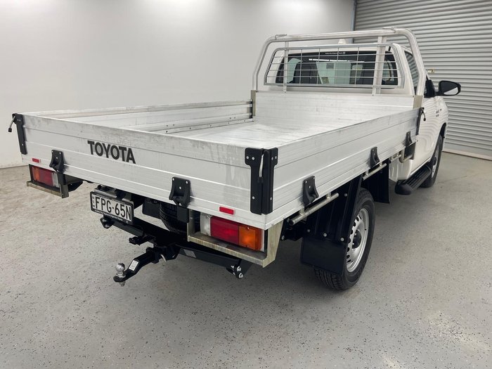 2024 Toyota Hilux SR GUN126R 4X4 Dual Range Glacier White
