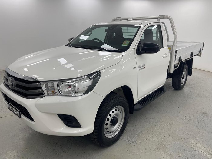 2024 Toyota Hilux SR GUN126R 4X4 Dual Range Glacier White