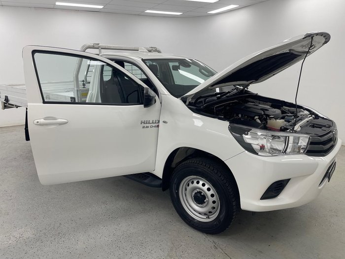 2024 Toyota Hilux SR GUN126R 4X4 Dual Range Glacier White