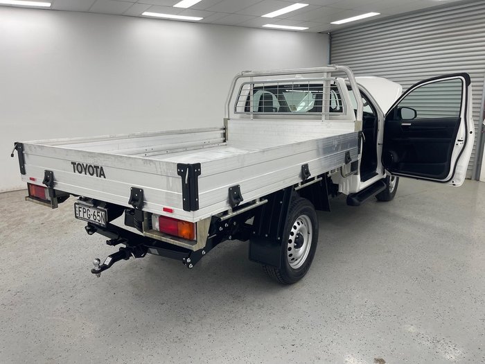 2024 Toyota Hilux SR GUN126R 4X4 Dual Range Glacier White