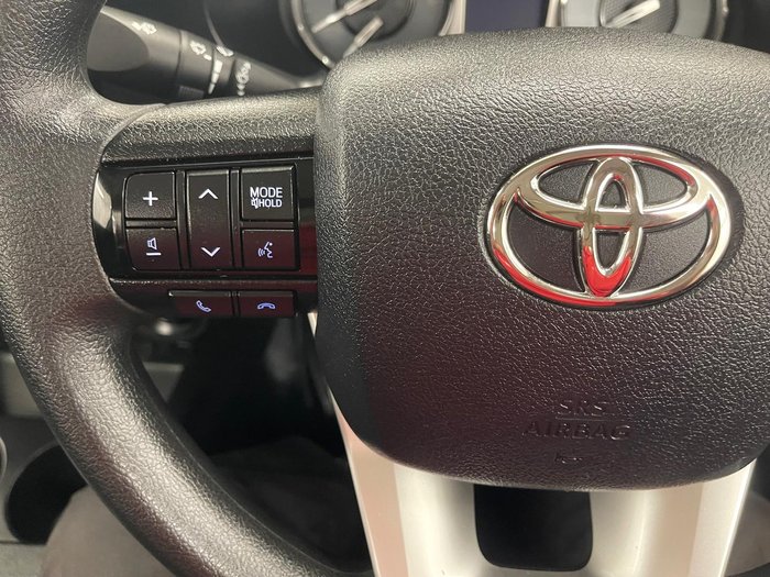 2024 Toyota Hilux SR GUN126R 4X4 Dual Range Glacier White