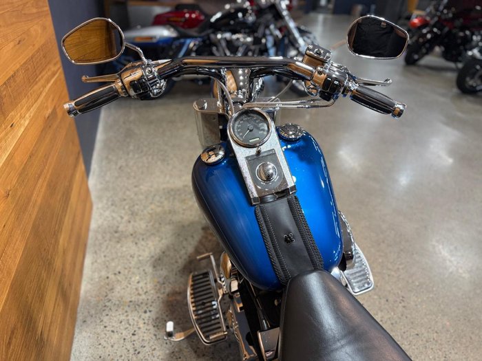 2005 Harley-davidson FLSTFI FAT BOY Blue