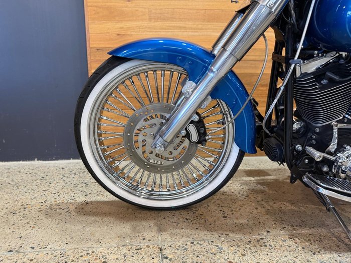 2005 Harley-davidson FLSTFI FAT BOY Blue