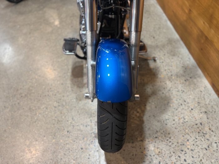 2005 Harley-davidson FLSTFI FAT BOY Blue