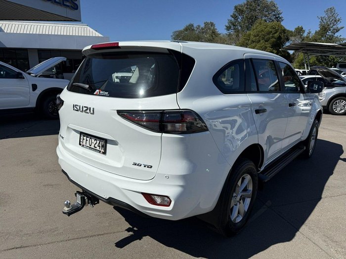 2023 Isuzu MU-X LS-M MY23 4X4 Dual Range Mineral White