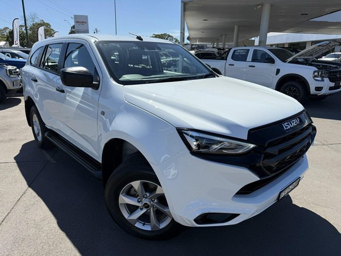 2023 Isuzu MU-X LS-M MY23 4X4 Dual Range Mineral White