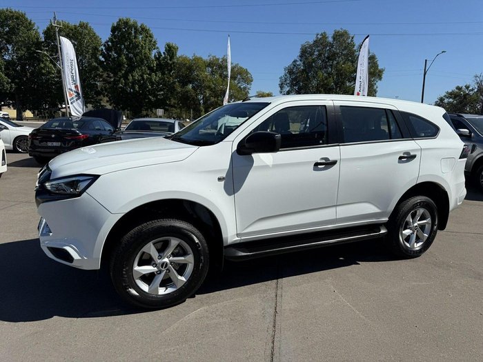 2023 Isuzu MU-X LS-M MY23 4X4 Dual Range Mineral White