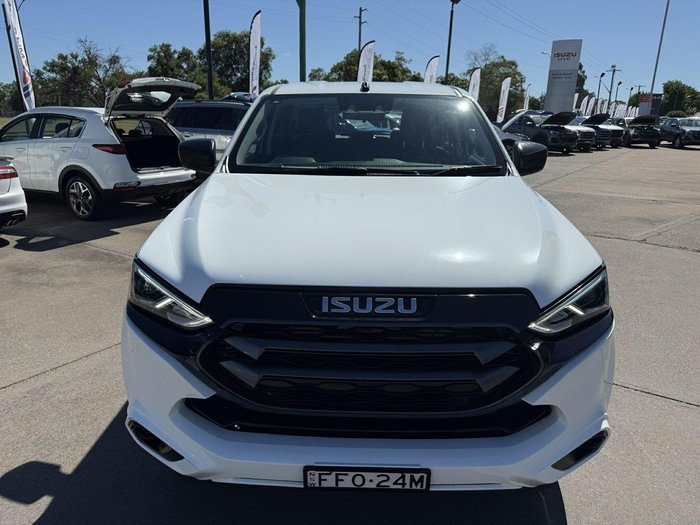 2023 Isuzu MU-X LS-M MY23 4X4 Dual Range Mineral White