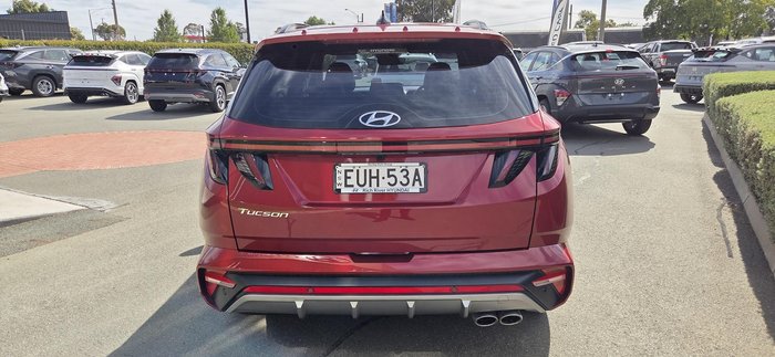 2022 Hyundai Tucson N Line NX4.V1 MY22 Crimson Red
