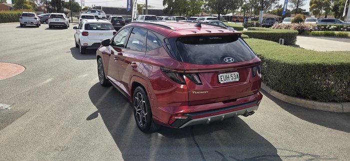 2022 Hyundai Tucson N Line NX4.V1 MY22 Crimson Red