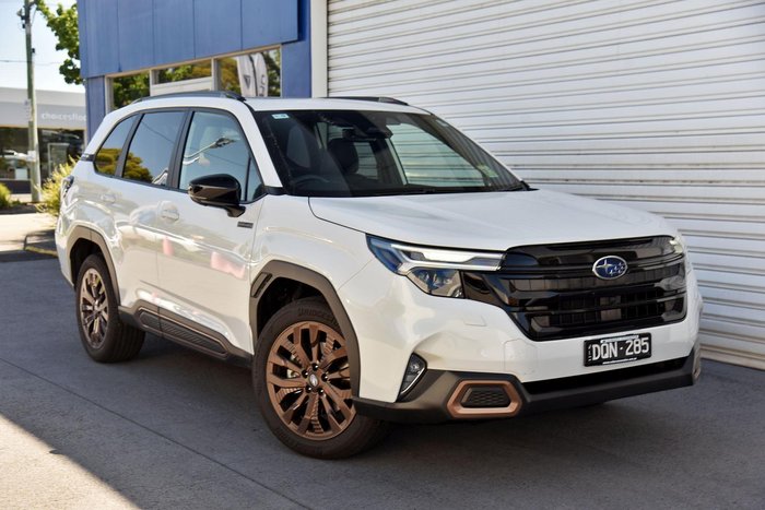 2025 Subaru Forester Hybrid Sport S6 MY26 AWD Crystal White