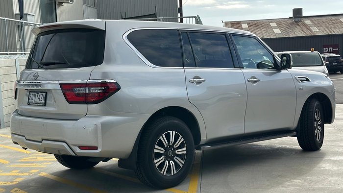 2025 Nissan Patrol Ti Y62 MY25 4X4 Dual Range Brilliant Silver