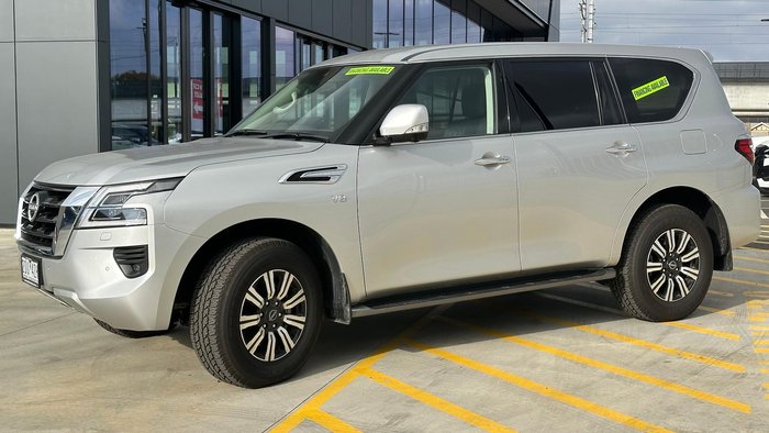 2025 Nissan Patrol Ti Y62 MY25 4X4 Dual Range Brilliant Silver