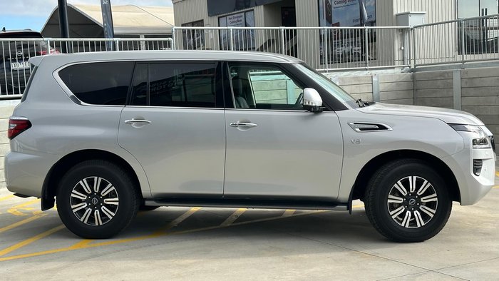2025 Nissan Patrol Ti Y62 MY25 4X4 Dual Range Brilliant Silver