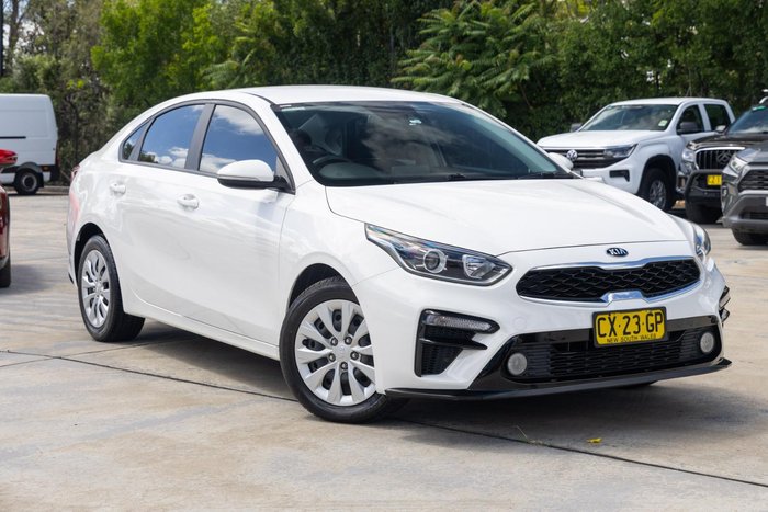 2020 Kia Cerato S BD MY21 WHITE