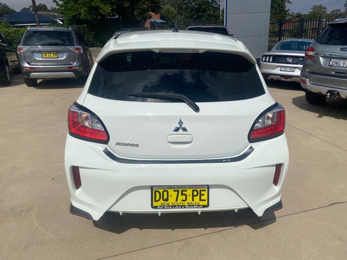 2021 Mitsubishi Mirage LS LB MY22 White