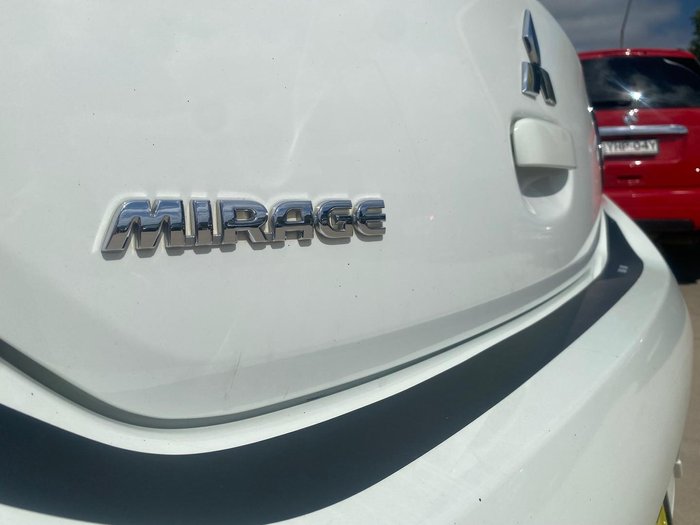 2021 Mitsubishi Mirage LS LB MY22 White